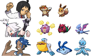 Pokemon Bw2 Gym Leader Teams Unofficial By Snivy101 On Deviantart