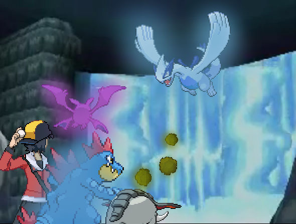 Pokemon HGSS Lugia Battle by Snivy101 on DeviantArt