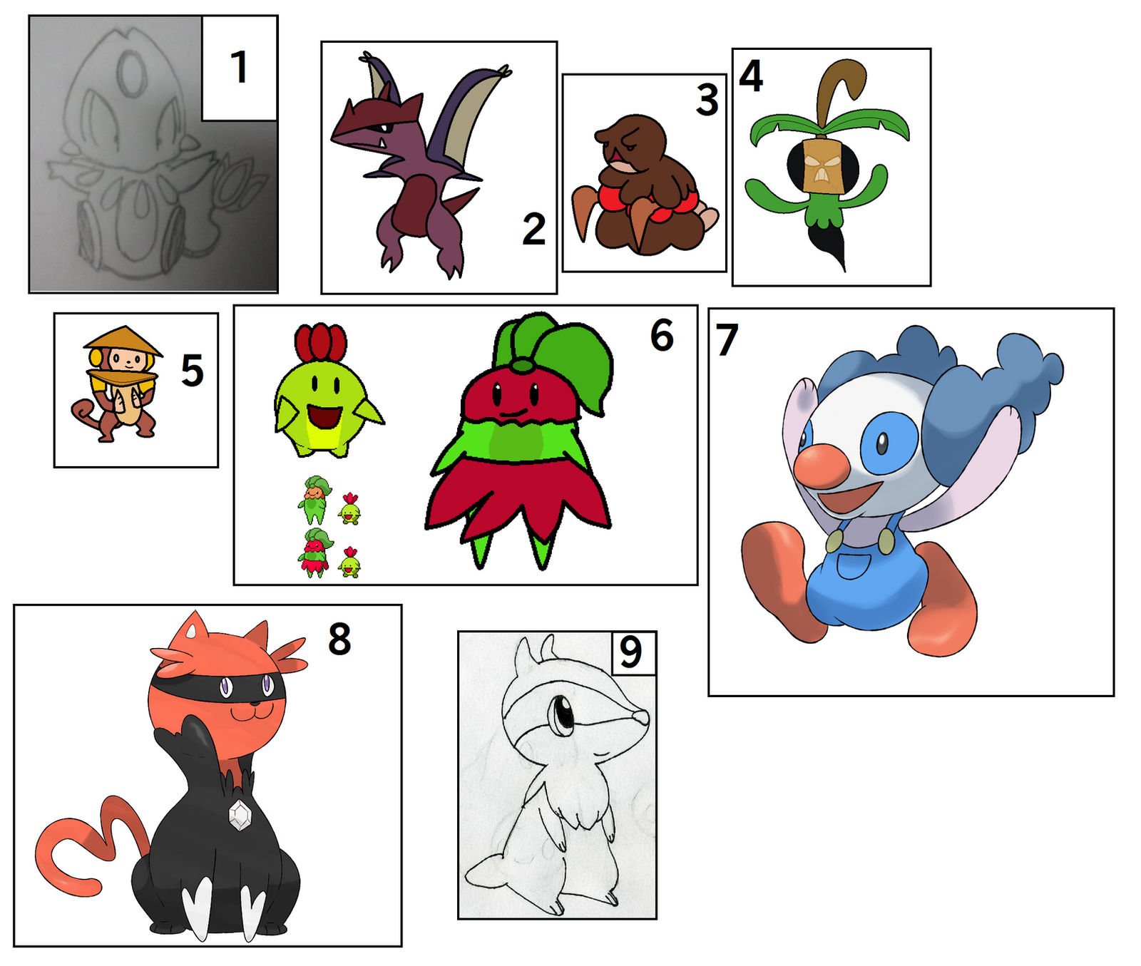 Fakemon Auction: Until September Ends CLOSED by Snivy101