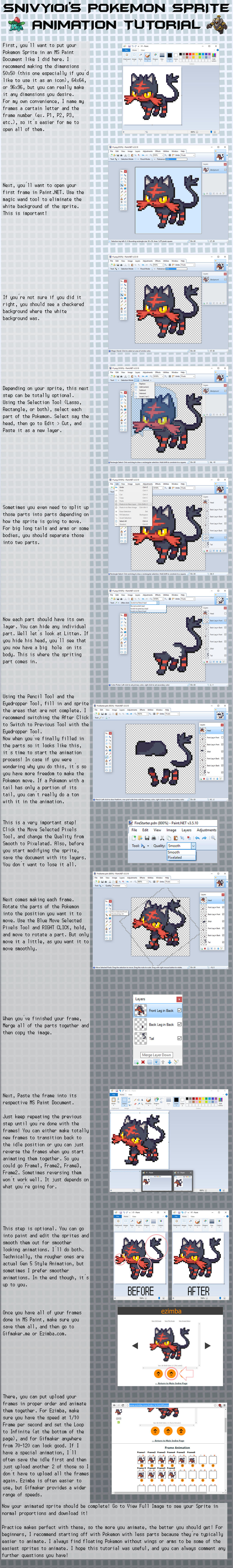 Pokemon Bw Animation Tutorial By Snivy101 On Deviantart Pokemon Bw Animation Tutorial By Snivy101 On Deviantart