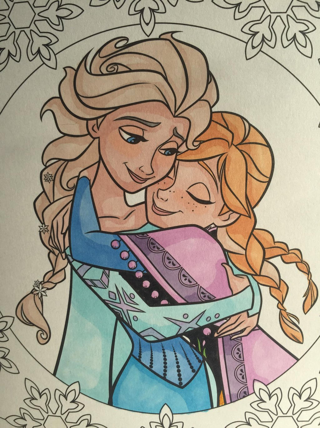 Elsa and Anna Frozen