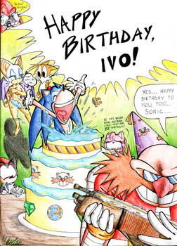 Happy b-day ya stupid hedgehog