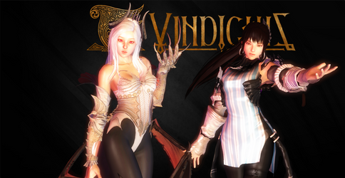 XPS: Vindictus - Arisha and Evie Wallpaper