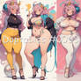 Doptables #0063 - Curvy Discogirl Aurora [OPEN]