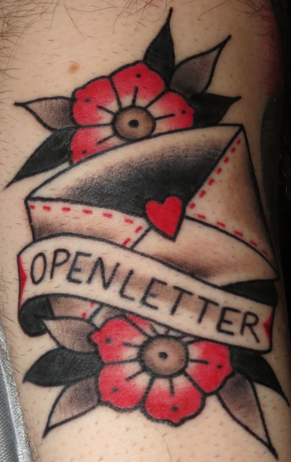 Open Letter Tattoo