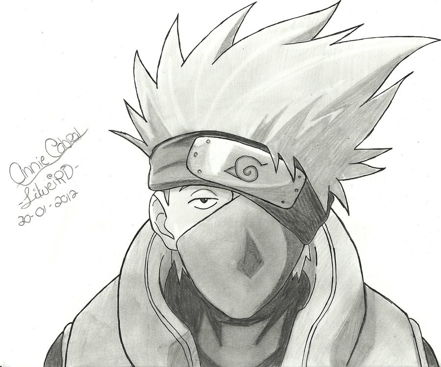 picture How To Draw Kakashi Sensei Easy drawing kakashi max installer