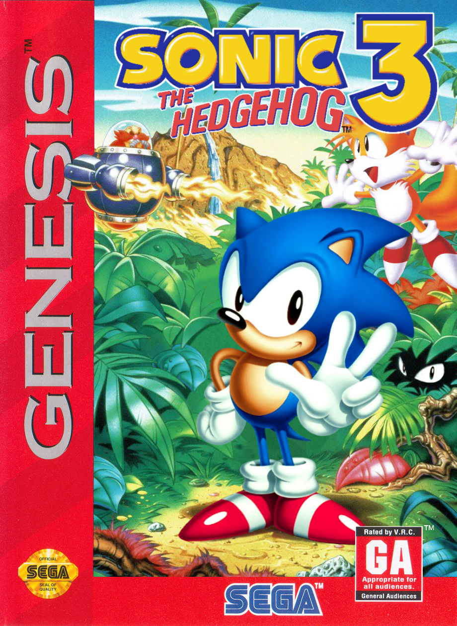 Sonic Classic Collection Nintendo 3DS Box Art Cover by Luigi53