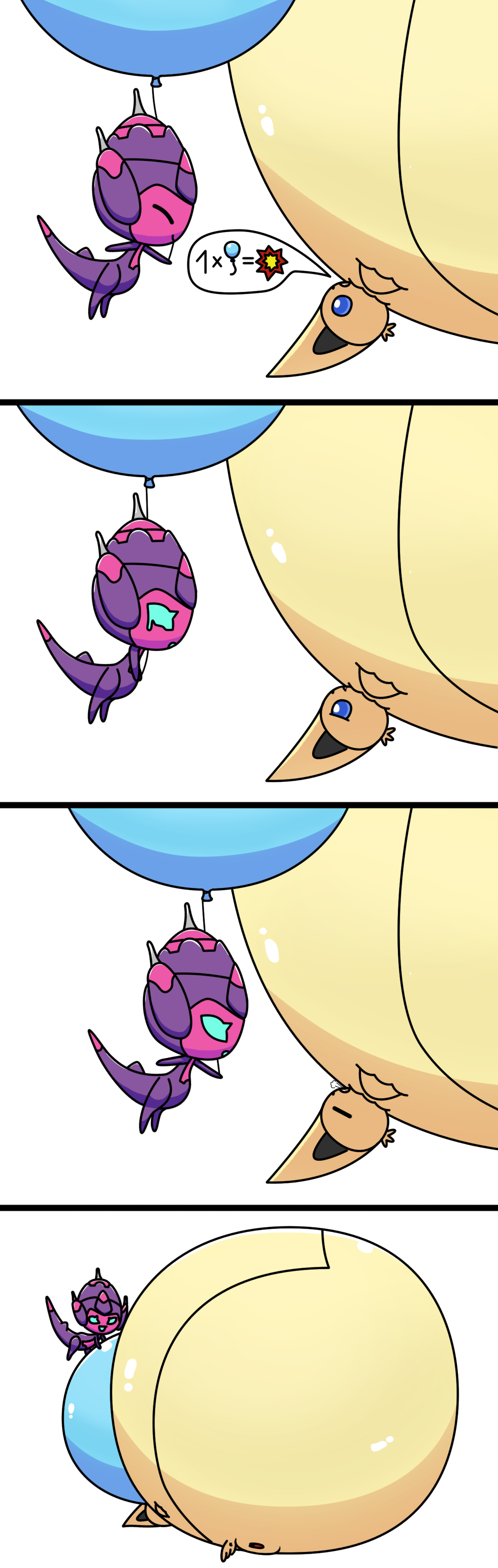 Victoria Minecraft Inflation Victini inflation Comic 4/5 by Poipole98 on DeviantArt