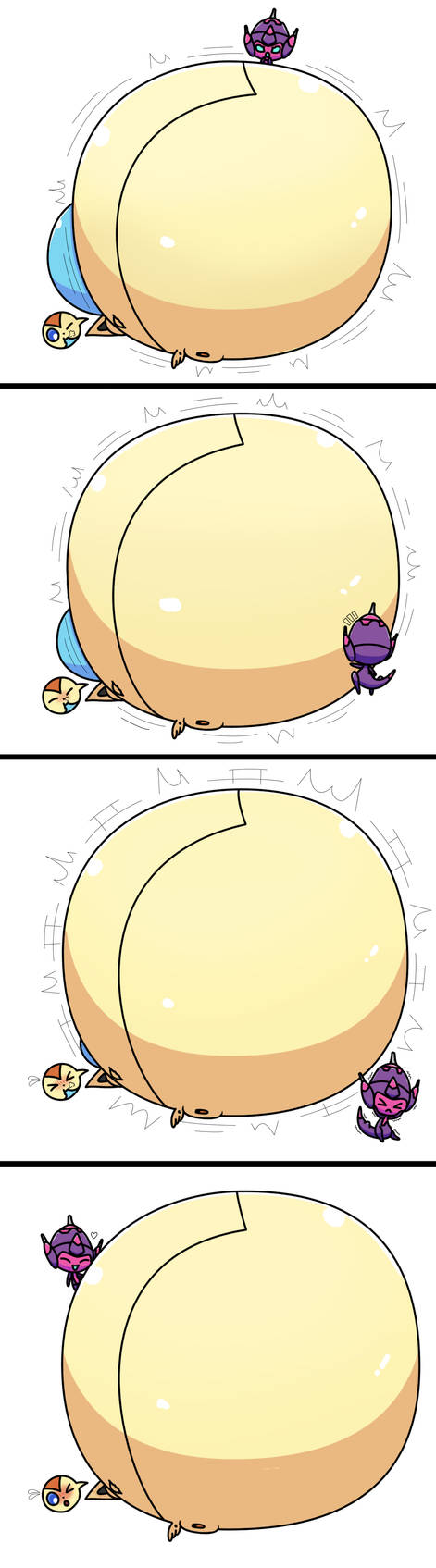 Victoria Minecraft Inflation Victini inflation Comic 5/5 by Poipole98 on DeviantArt
