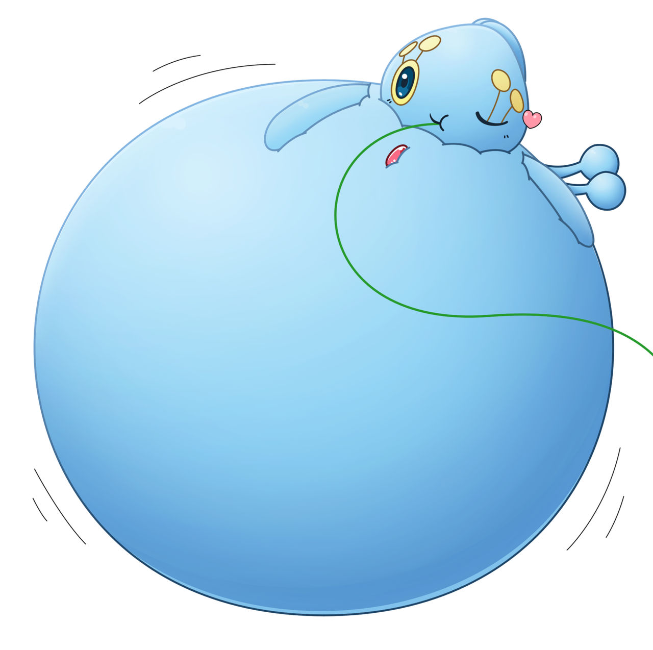 Manaphy Inflation by Poipole98 on DeviantArt