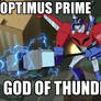 Optimus is thor