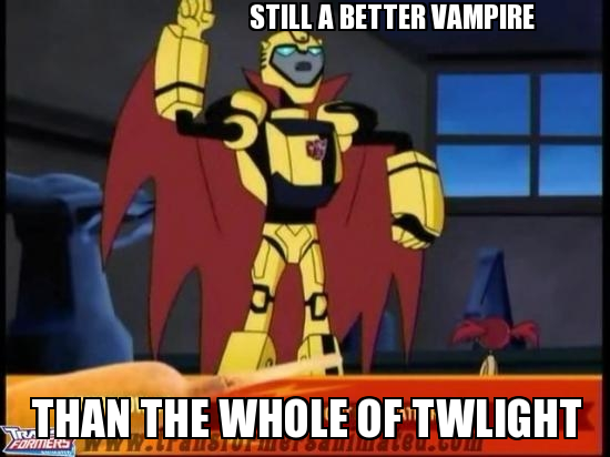 Bumblebee is so much better than Twilight