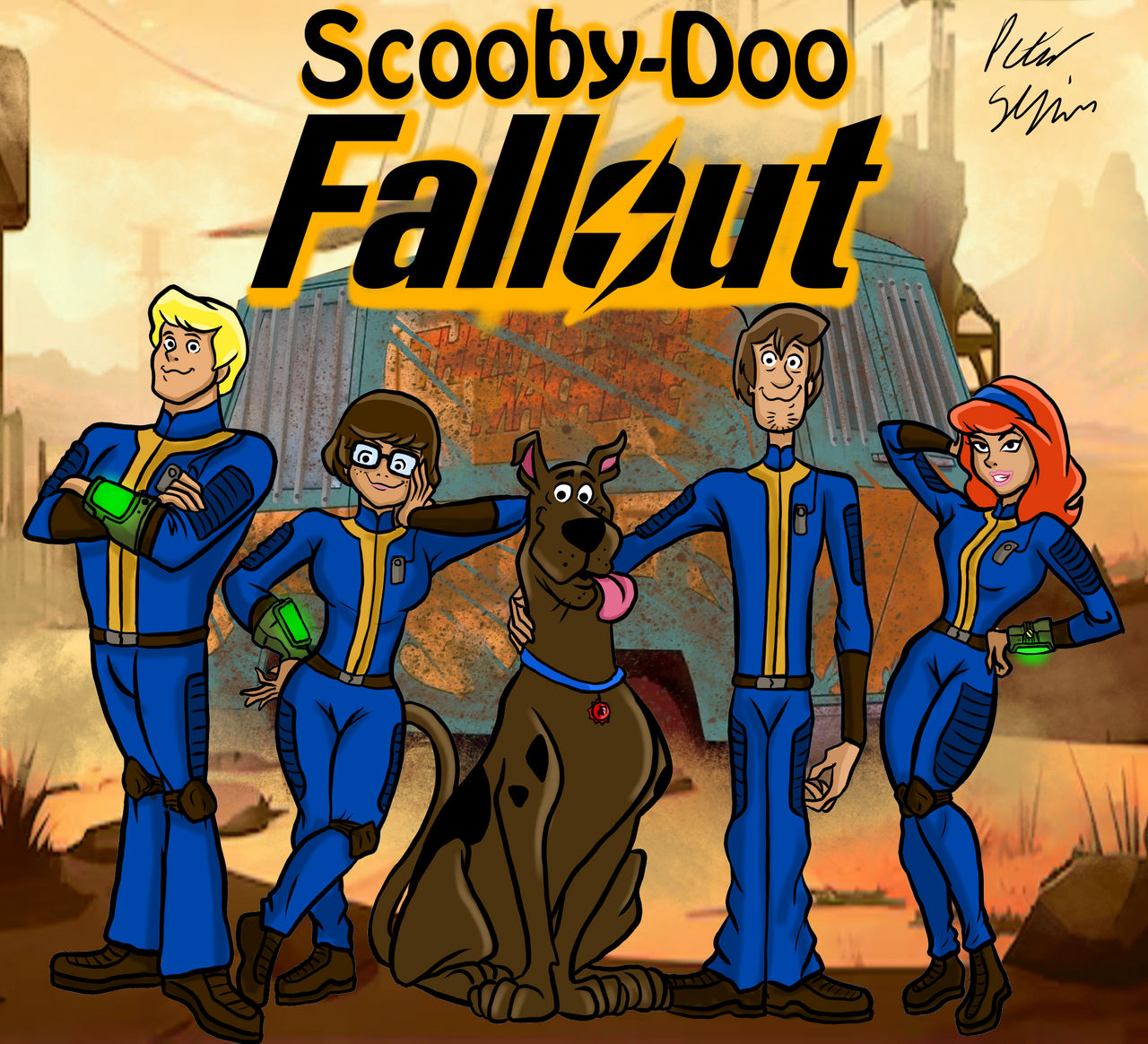 Scooby Do Fall Scooby Doo Fallout by TheHairyArtist88 on DeviantArt