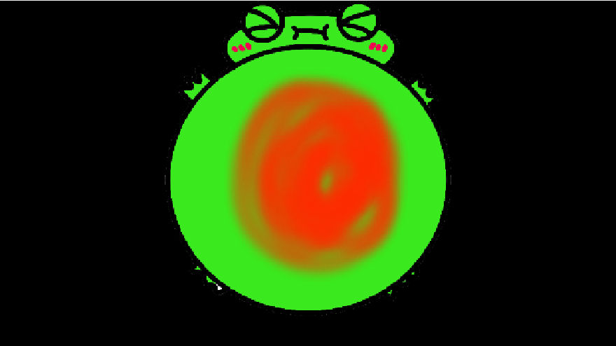 Inflated frog by XilamTheIcePainter2 on DeviantArt