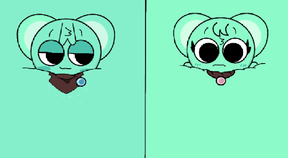Mocha and Mochi infinity inflated by XilamTheIcePainter2 on DeviantArt