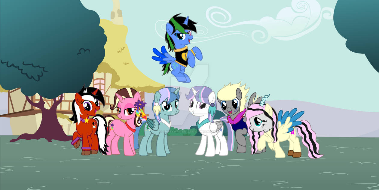 Mlp Rd Mane MLP Mane 7 by Crazywriter12 on DeviantArt