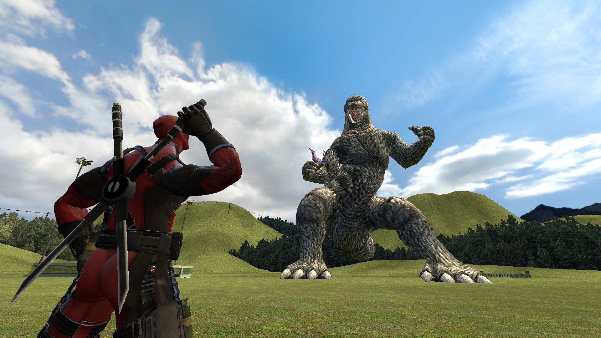 Deadpool vs. Godzilla