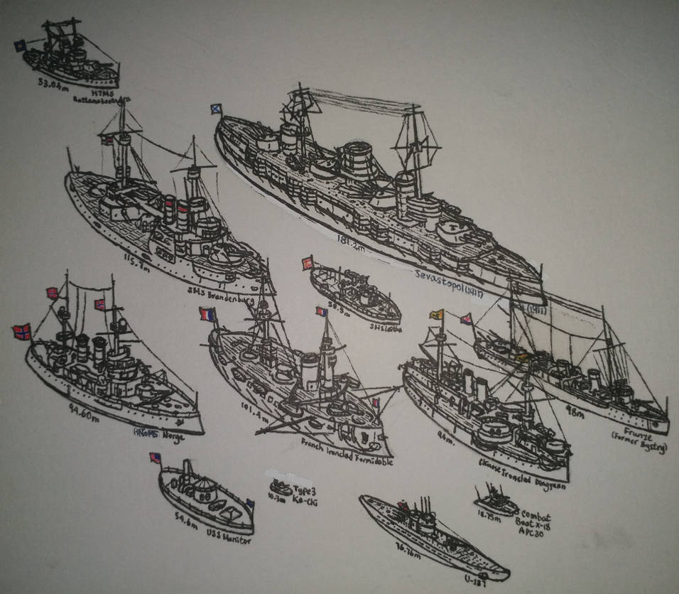 Random Warships Sketch by harryleung200411 on DeviantArt