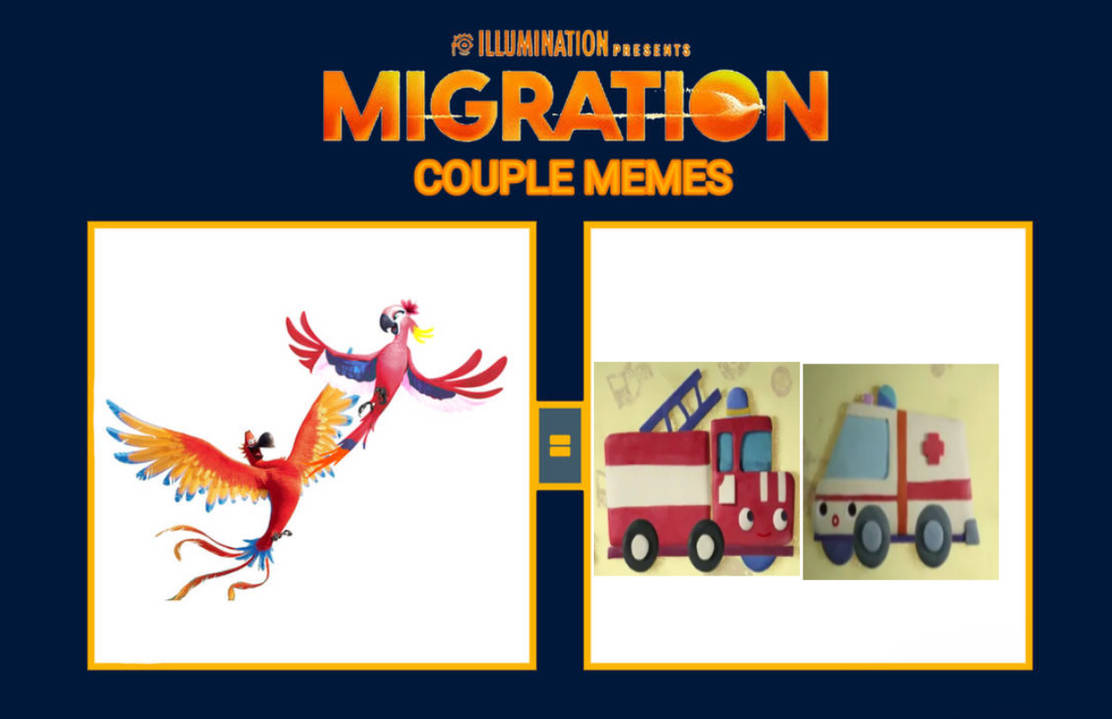 Migration couples meme by LilyNina2012 on DeviantArt