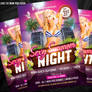Sexy Summer Night Flyer PSD Template