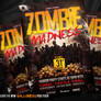 Zombie Madness Flyer PSD Template