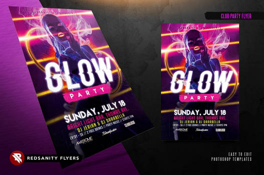 Glow Prty Flyer