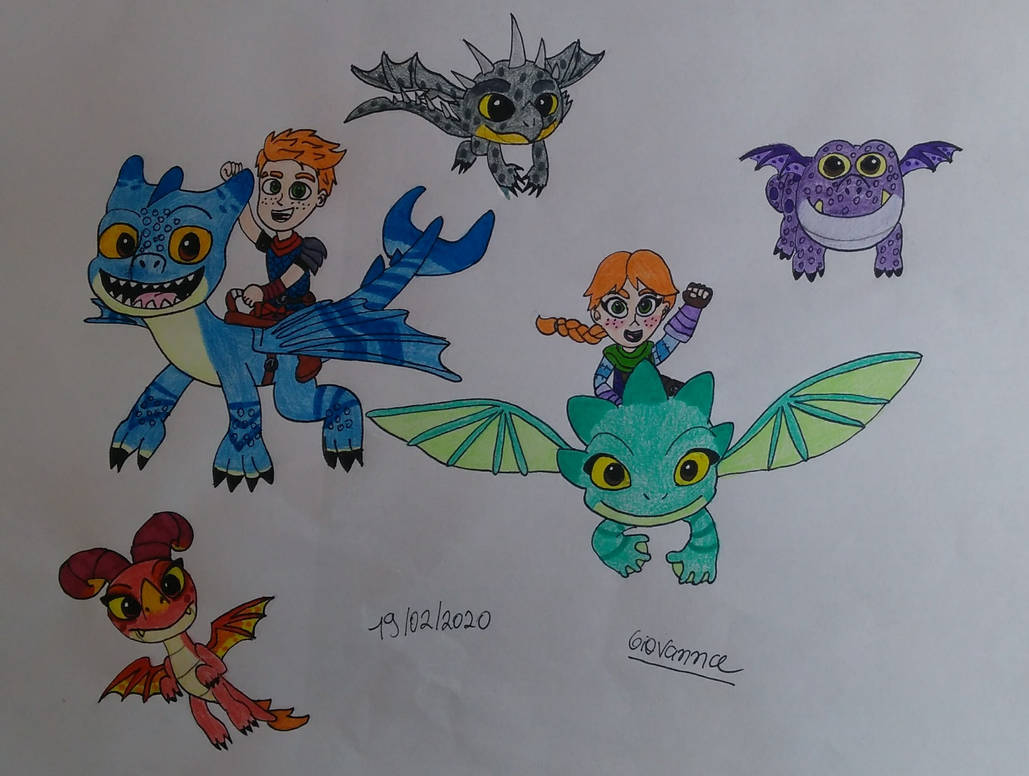 DreamWorks Dragons Rescue Riders by Gigi-SonicandGumball on DeviantArt