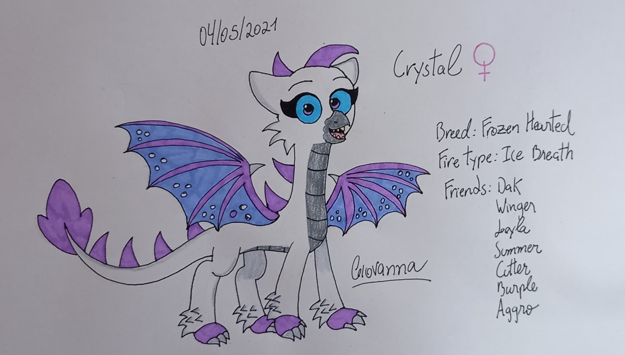 Dragon Rider Oc Crystal (Dragons Rescue Riders OC) by Gigi-SonicandGumball on DeviantArt