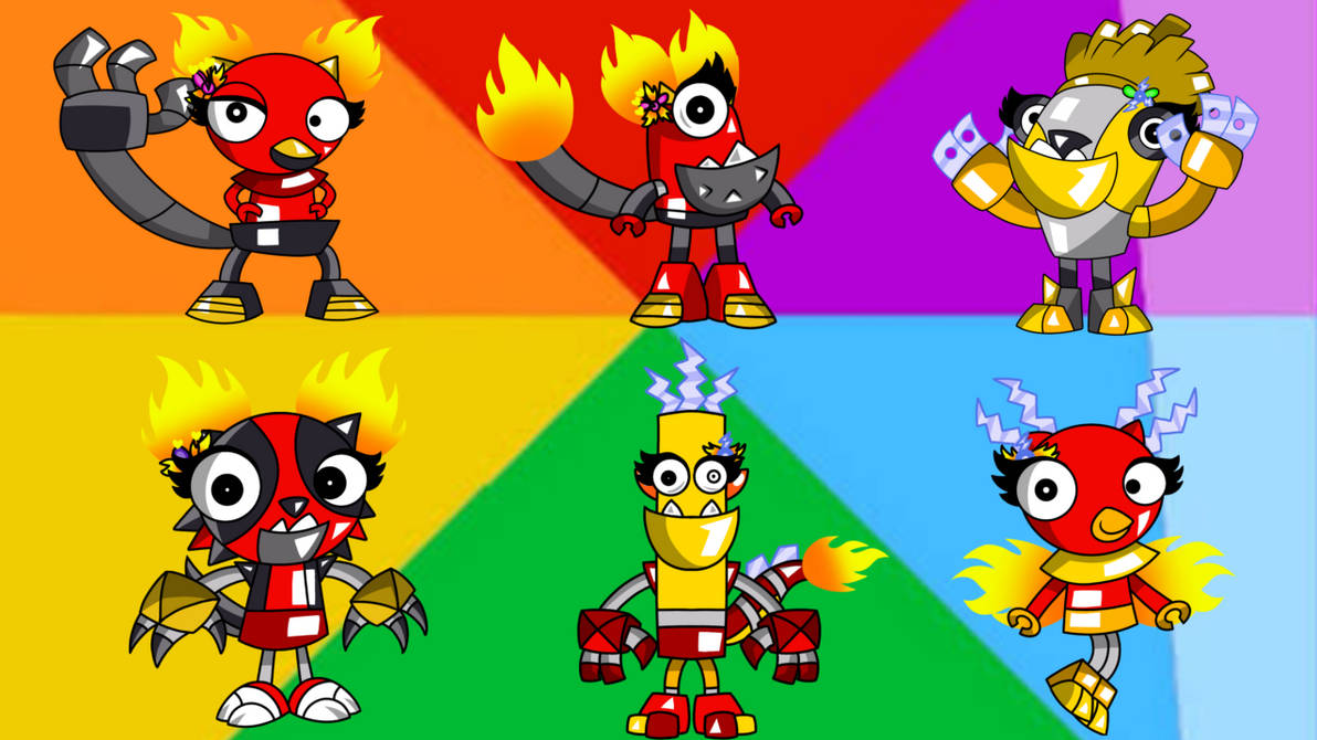 Mixelettes Mixes by Gigi-SonicandGumball on DeviantArt
