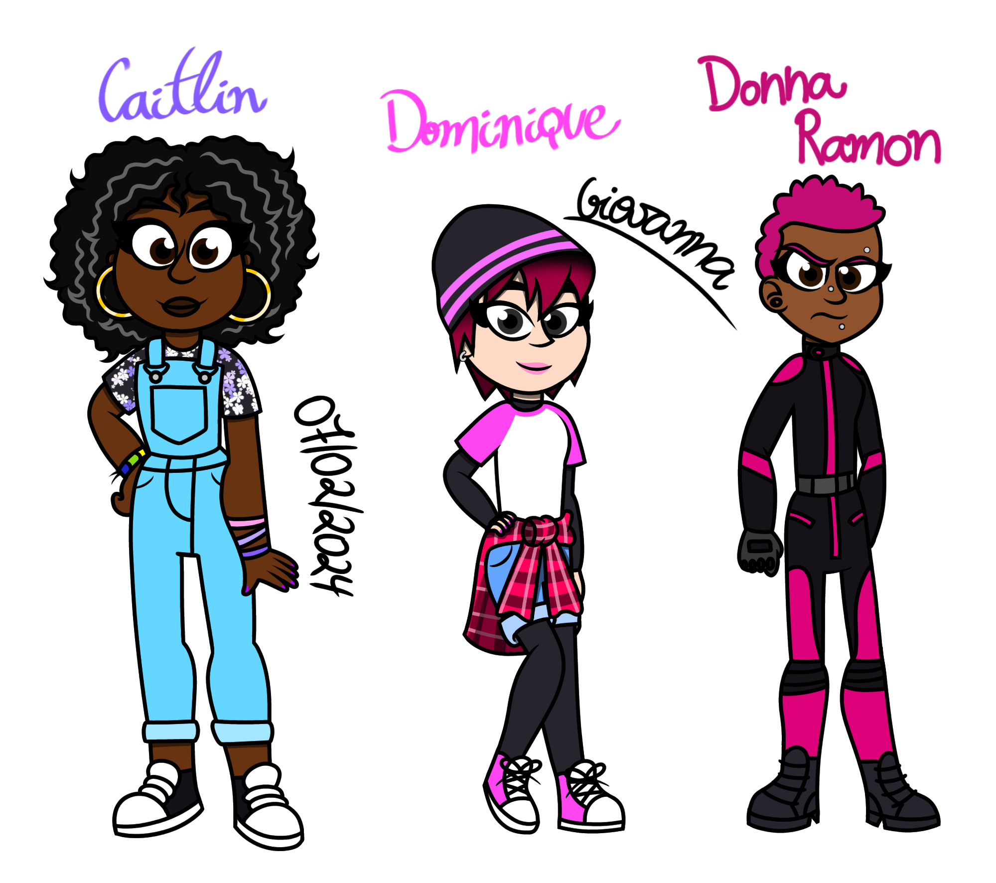 Donna Ramon Caitlin, Dominique and Donna Ramon (TS my version) by Gigi ...