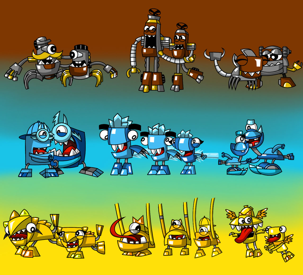 The Series 5 Mixels and Their Children by Gigi-SonicandGumball on ...