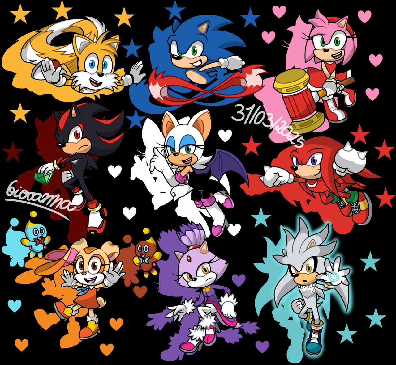 Sonic Characters Deviantart Sonic characters sketches by Gigi-SonicandGumball on DeviantArt