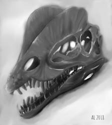 Dilophosaurus Skull