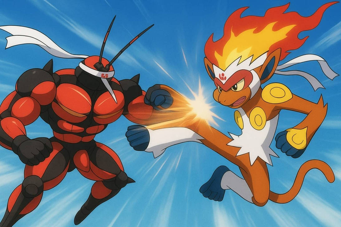 Infernape Vs Rhyperior Buzzwole vs Infernape by KogaTigerKing on DeviantArt