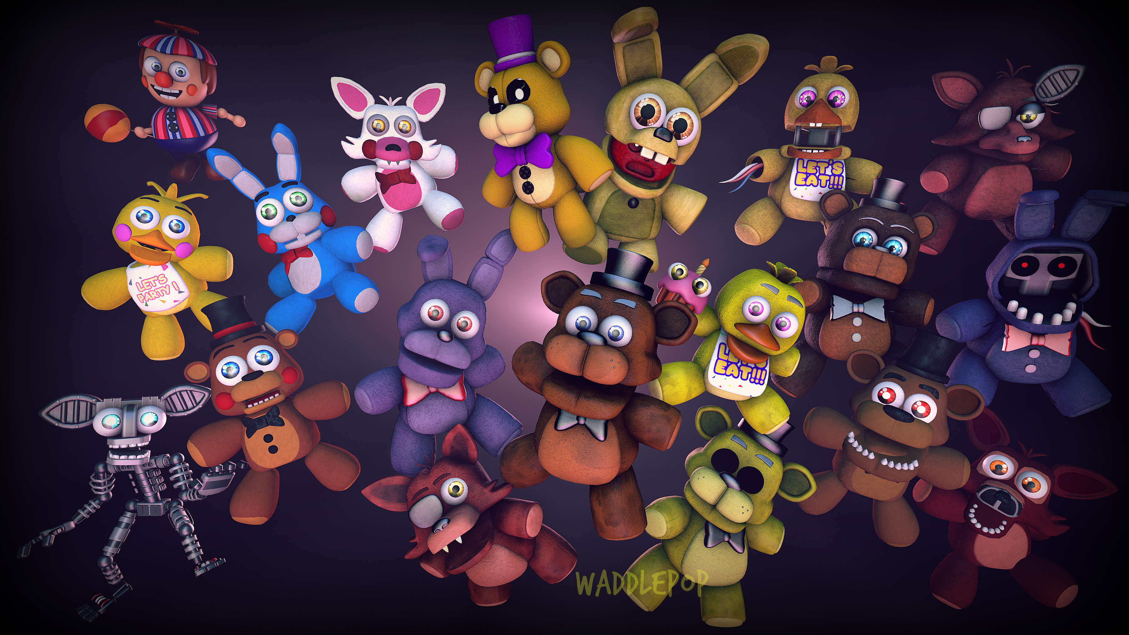 FNaF 3 Generations V2 [SPEEDART] by witheredfnaf on DeviantArt