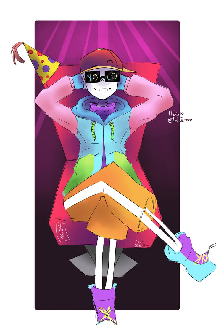 Refresh Sans Fresh Sans Redraw by MeluChan22 on DeviantArt