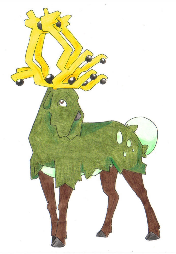 Stantler evolution by Diinkun on DeviantArt