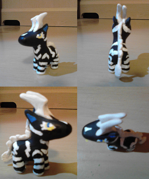 Zebstrika Chibi Sculpture