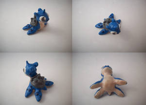 Chibi Lapras Sculpture by CharredPinappleTart Chibi Lapras Sculpture by CharredPinappleTart