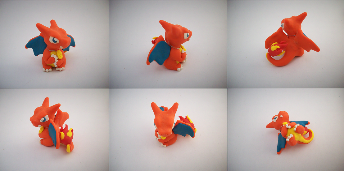 Chibi Charizard Sculpture Version 2