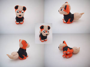 Chibi Growlithe Sculpture by CharredPinappleTart Chibi Growlithe Sculpture by CharredPinappleTart
