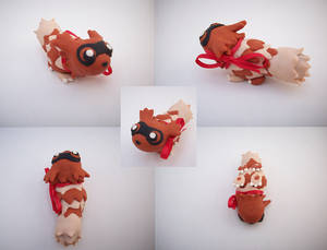 Chibi Zigzagoon Sculpture by CharredPinappleTart Chibi Zigzagoon Sculpture by CharredPinappleTart