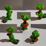 Treecko Love Sculpture