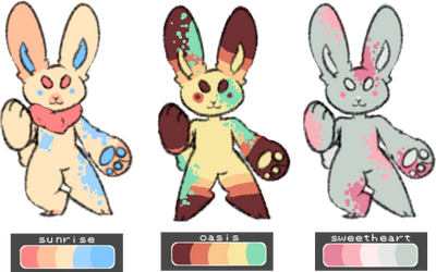 Splatter Buns Adopts (1/3 Open)