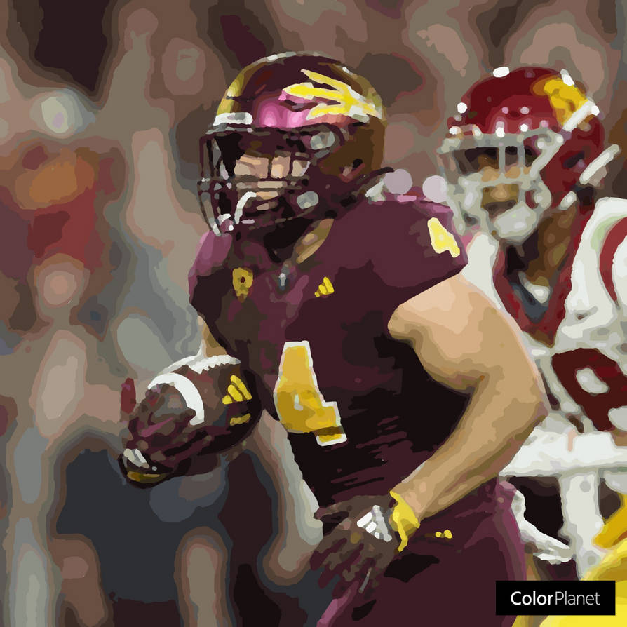 Cam Skattebo by SunDevilEmily42 on DeviantArt