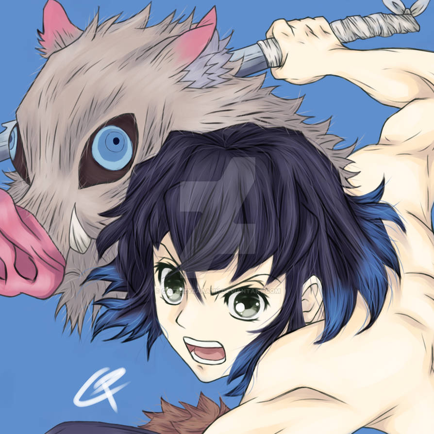 Demon Slayer: Kimetsu no Yaiba - Inosuke Hashibira by cattleyeaaahh on ...