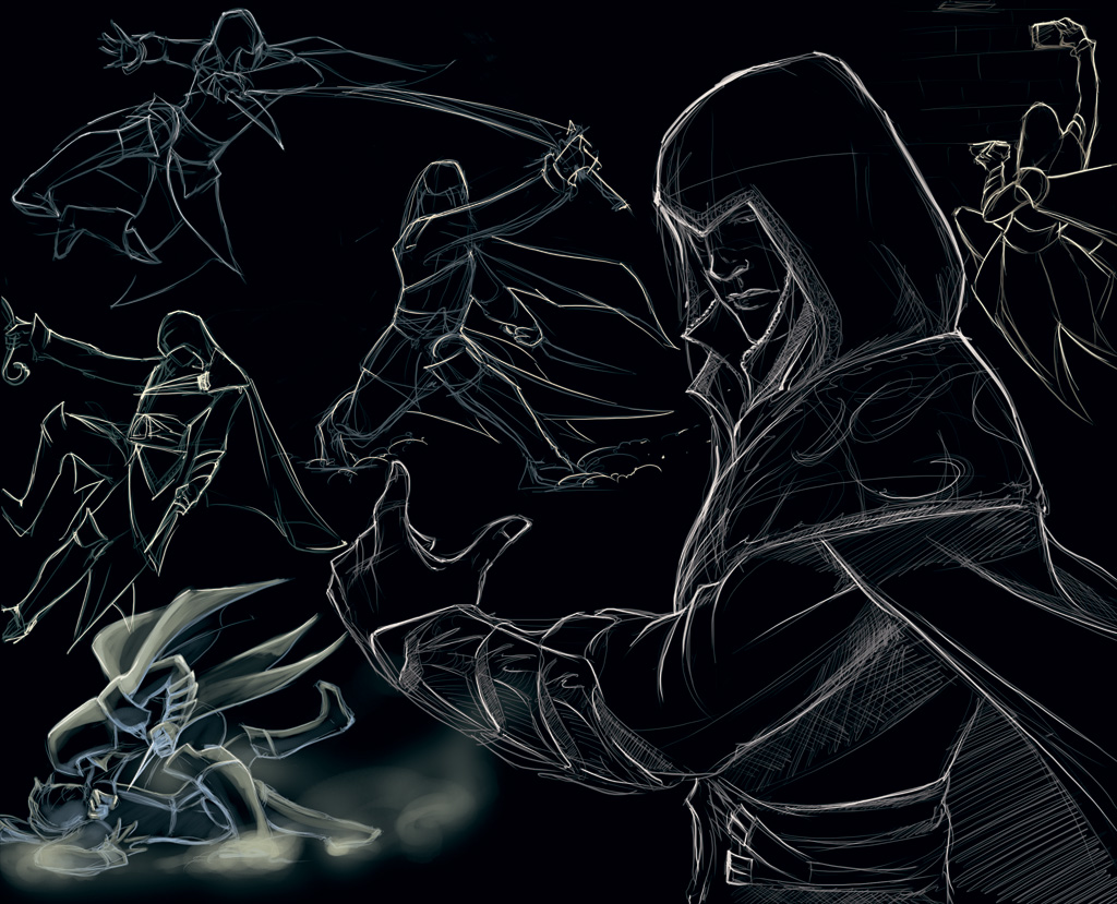 Ezio sketches