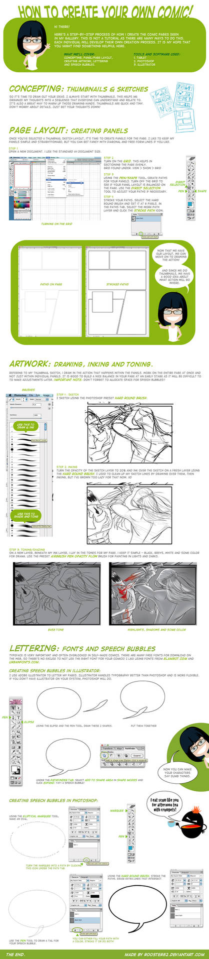How To Create A Comic Page by rooster82 on DeviantArt