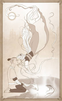 Sokka and the moon princess