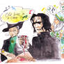 old bat in a cape,snape